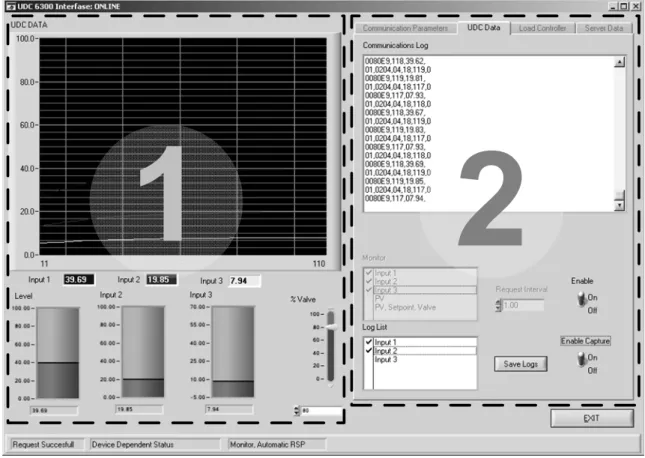 Figura 5.1 Pantalla principal de la interfaz. 