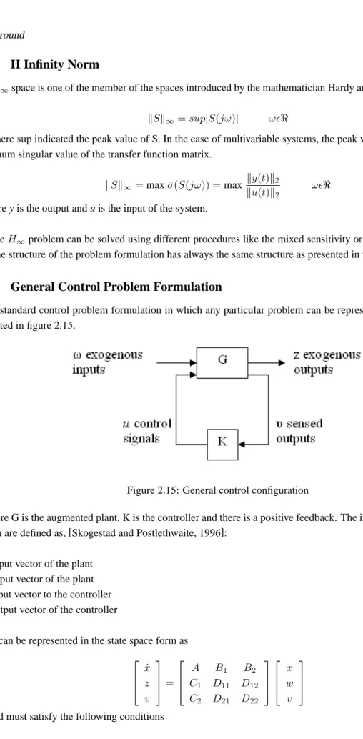 Figure 2.15: General control configuration