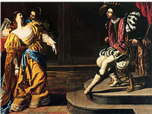 Fig. 6. Ester y Asuero, 1628-1630, Artemisia Gentileschi. Nueva York: 