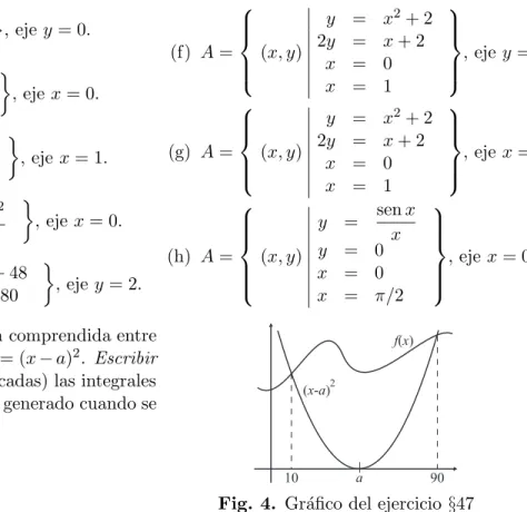 Fig. 4. Gr´afico del ejercicio §47