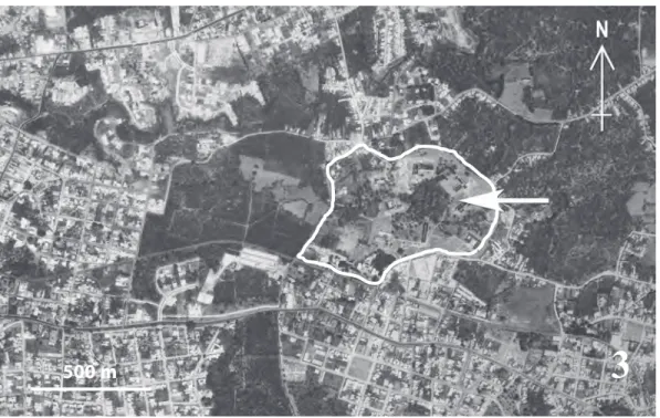 Fig.  2.  Satellite  image  of  San  Pedro  area  in  2007,  showing  UCR  campus  and  vicinity