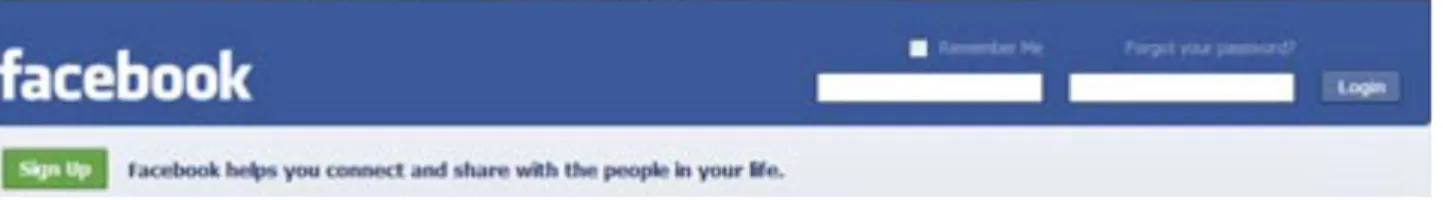 Figura 2. Facebook te ayuda a comunicarte y compartir tu vida con las personas que conoces.