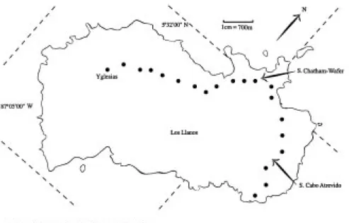 Fig. 1. Mapa de la Isla del Coco.