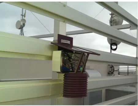 Figure 7: Example of SEnviro Thing installed in Espaitec 2 building.