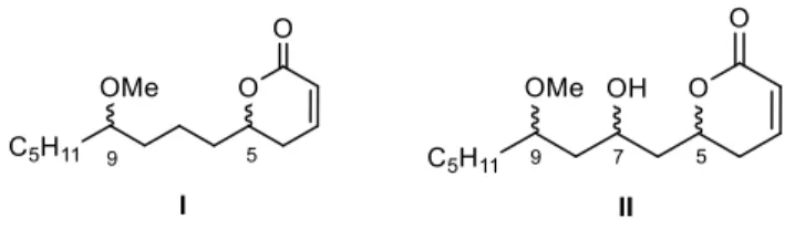 Figure  4. General  structures  of  simplified  pironetin  analogues  of  the first  generation  (ref