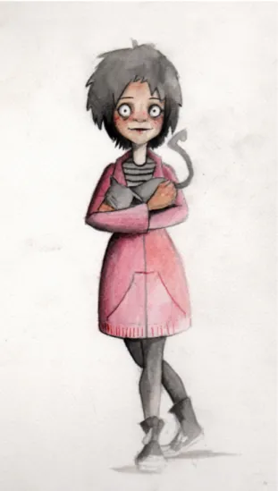 Figure 4.3: Anna’s redesign, more stylized
