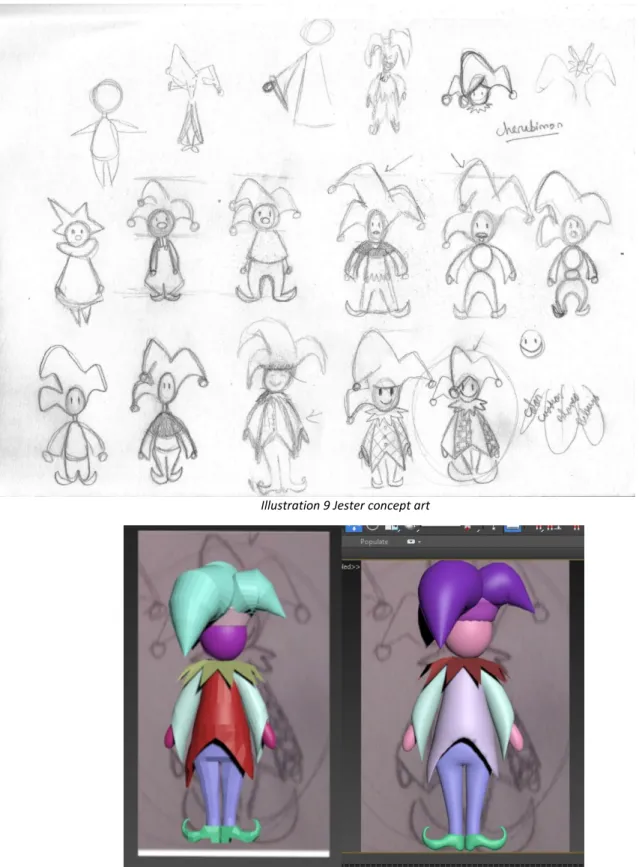 Illustration 9 Jester concept art 