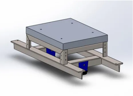 Figura 27 Subconjunto mesa 
