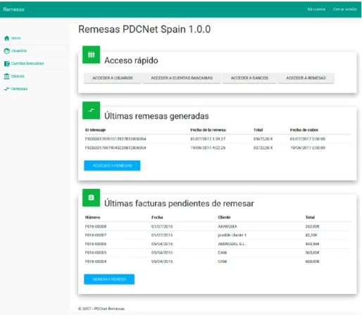 Figura 25. Diseño final de la página de inicio 