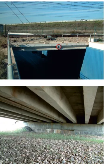 Figure 1: Railway bridges in Spanish lines composed by simply-supported bays of short-to-medium span