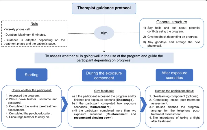 Fig. 3 Therapist guidance protocol