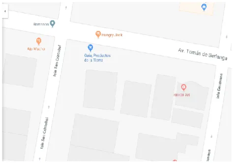 Figura 5 Mapa del Lugar  Fuente: Google Maps 