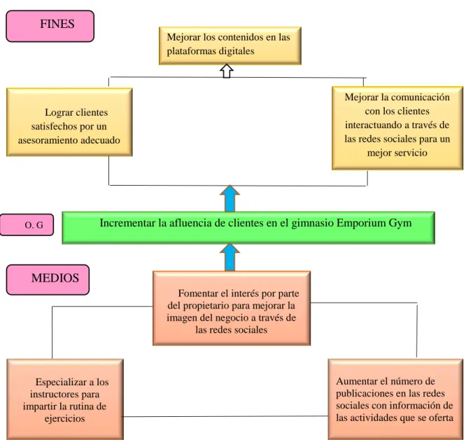 Figura 3: Árbol de Objetivos 