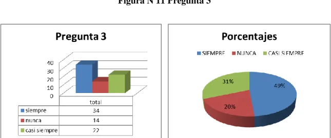 Figura N 11 Pregunta 3 