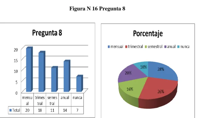 Figura N 16 Pregunta 8 