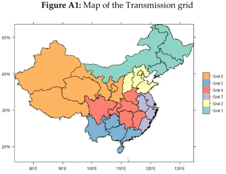 Figure A1: Map of the Transmission grid