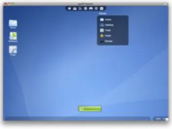 Figura 3.5: Escritorio virtual. EyeOs