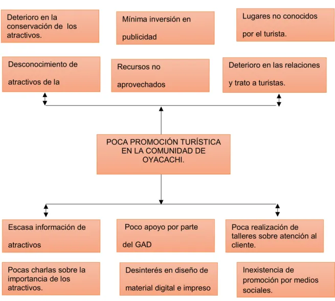 Figura  2. Árbol de problemas  Elaborado por: Mishell Hernández  