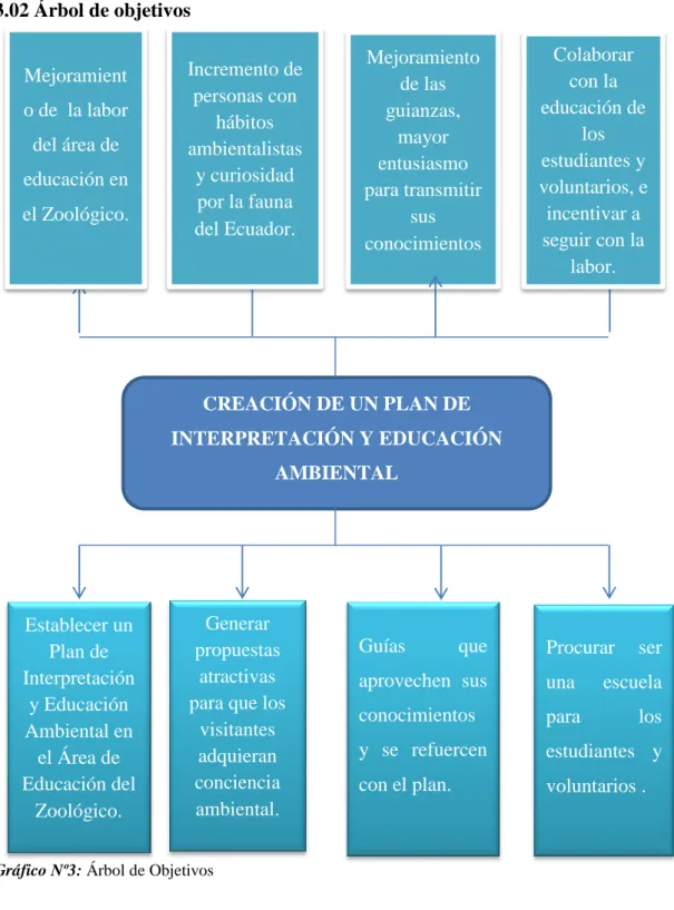 Gráfico Nº3: Árbol de Objetivos 