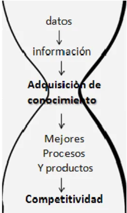 Ilustración 3 Conocimiento como cuello de botella 
