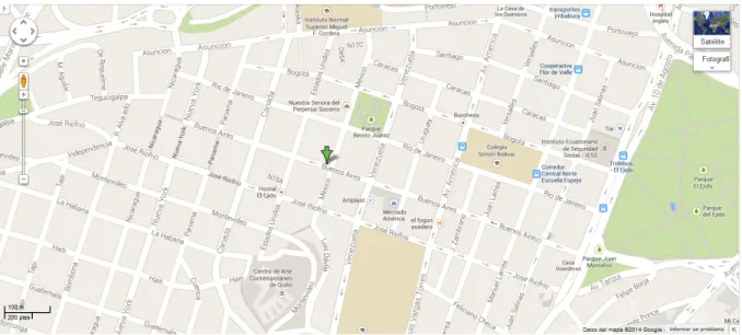 Figura 5. Mapa de ubicación de la empresa. 