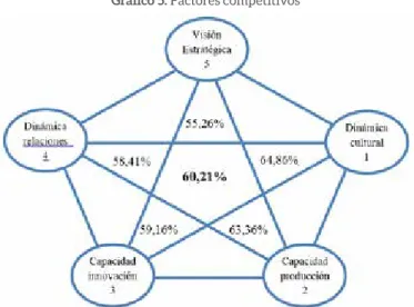 Gráfico 5. Factores competitivos