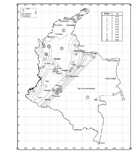 Ilustración 4. Mapa de valores de Aa 