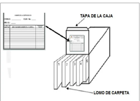 Figura 8. Ubicación del Inventario de la caja 