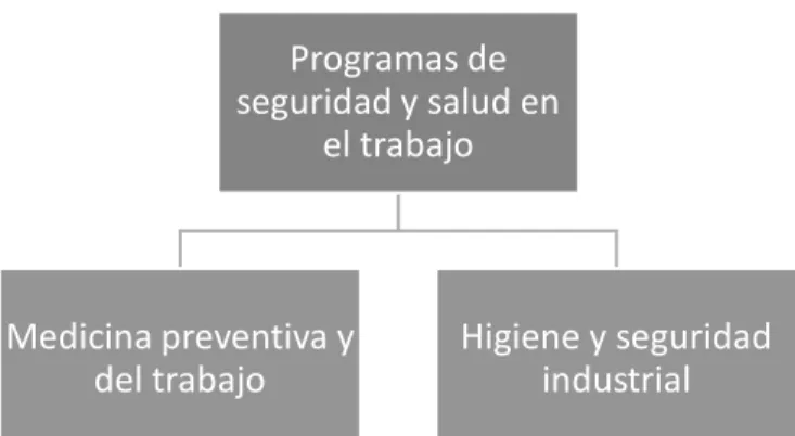 Ilustración 3. Programas de SST 