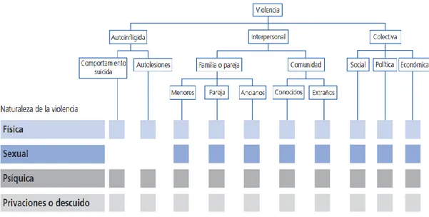 Figura 7. Tipología de la violencia 
