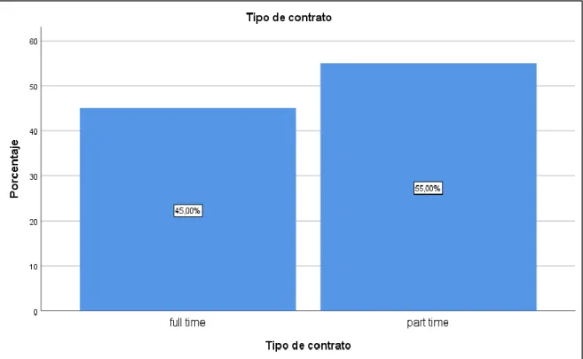 Gráfico n° 3 Tipo de contrato. 