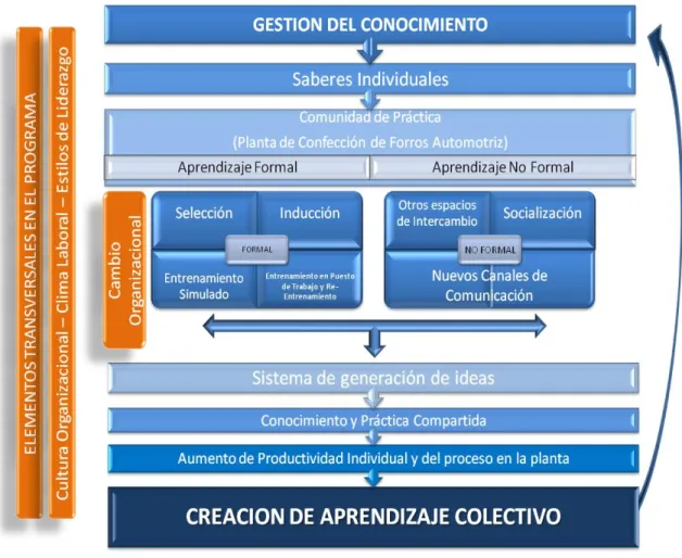 Figura 2. Propuesta Programa Gestión del Conocimiento 