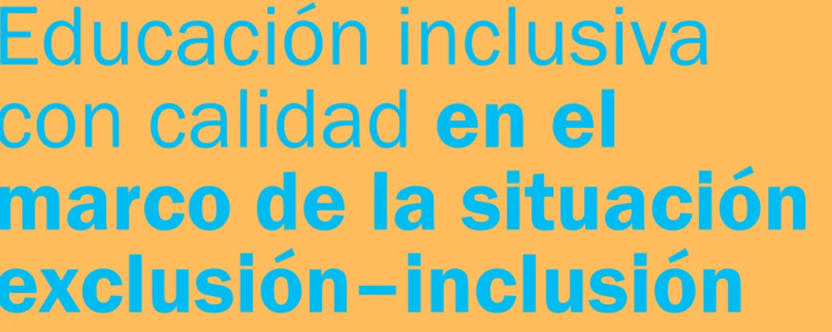 Tabla No 2. Proyectos  Y Acciones para el fortalecimiento de la Educación Inclusiva Con Calidad