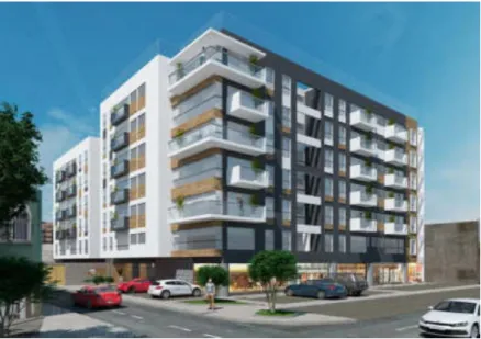 Figura 18. Edificio multifamiliar Leaf Fuente: Produktiva, 2018 