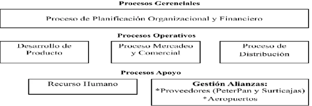 Figura 4. Mapa de Procesos 