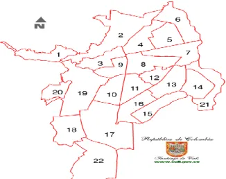 Gráfico 2: Mapa Santiago de Cali 