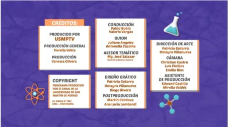 Figura 13: Créditos del programa 