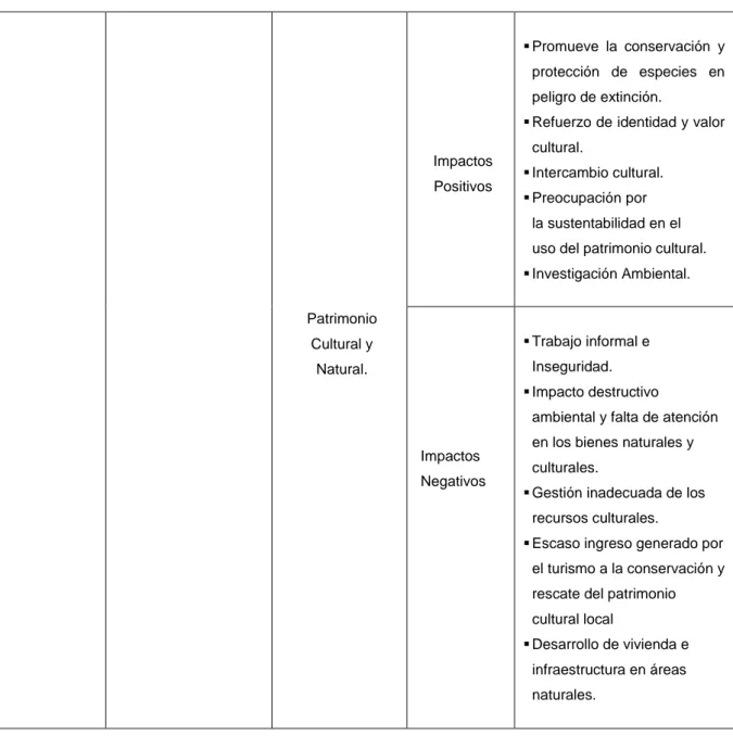 Tabla N° 06: Variables y definición operacional. 