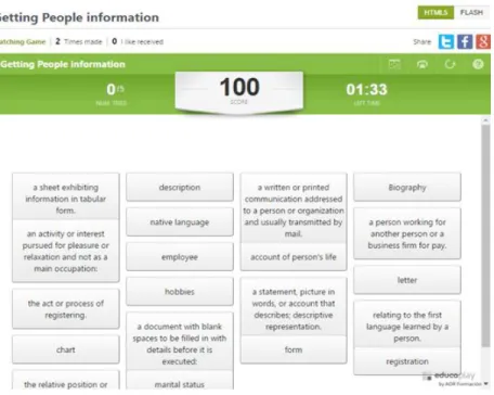 Figure 18. Games in Educaplay. 