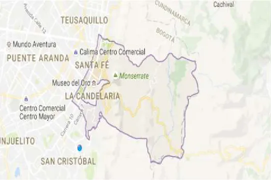 Figura 1: Mapa Localidad de Santa Fe  