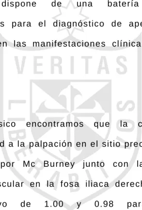 Cuadro clinico  