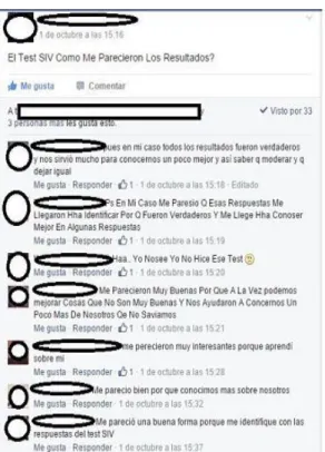 Figura 7. Sesión 4 del 2 de octubre de 2015 