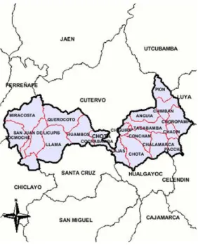 Figura 1 Provincia de Chota 