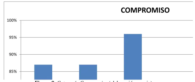 Figura 9. Categoría Compromiso (elaboración propia). 