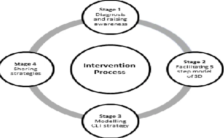 Figure 1.  Diagram of the intervention process. 