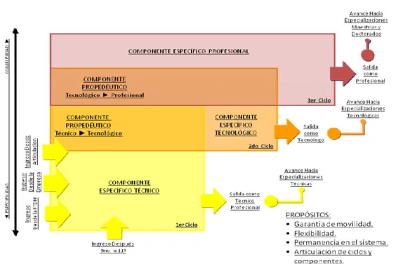 Gráfico 1. Articulación entre niveles y ciclos 