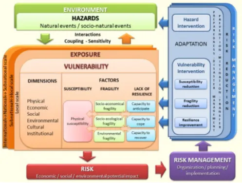 Figure 1.2 Components of the framework for integrated risk management. 