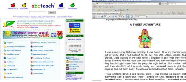 Figure 4. abcteach.com™  