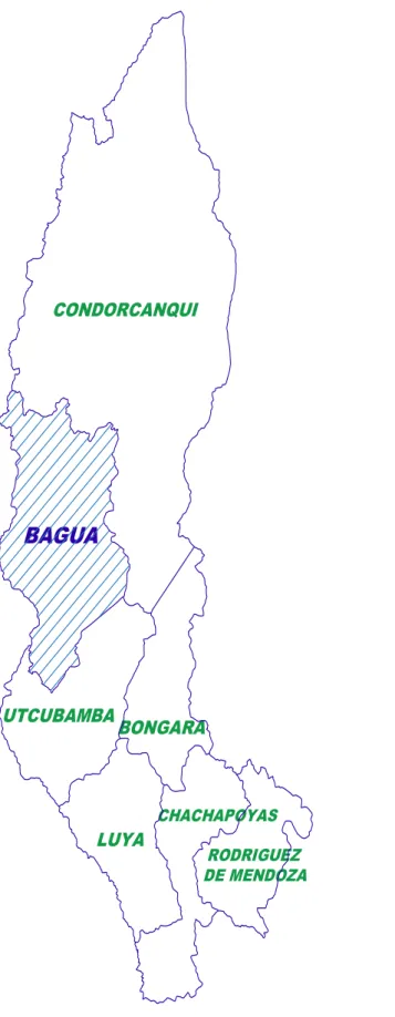 FIG. 2.3.1B. MAPA PROVINCIAL DE LA UBICACIÓN DEL PROYECTO 