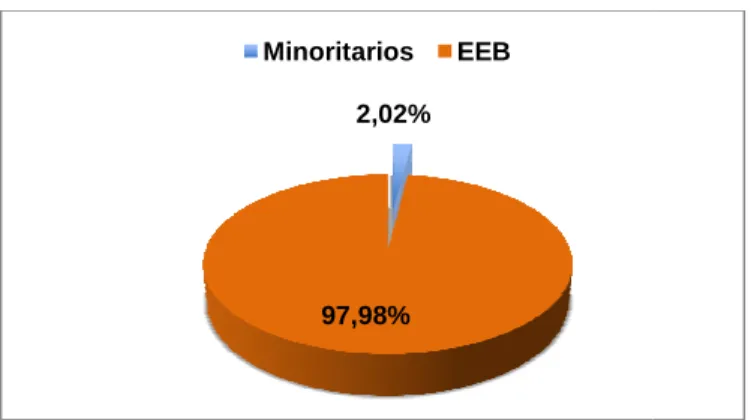 Gráfico 1. Composición accionaria